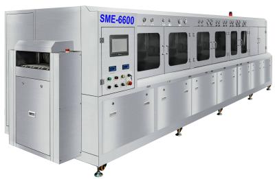 Chine groupe net PCBA d'acier inoxydable Trasnportation de largeur de 600mm sur la ligne machine de nettoyage à vendre