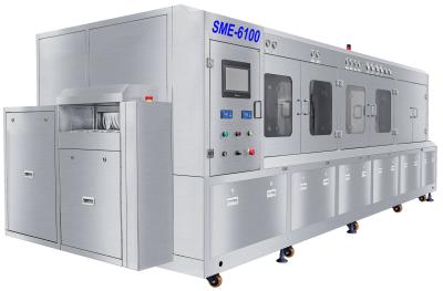 中国 Deflux 400L DI Water Cost 600mmの幅PCBAクリーニング機械3000KG液体のスプレー清浄機械 販売のため