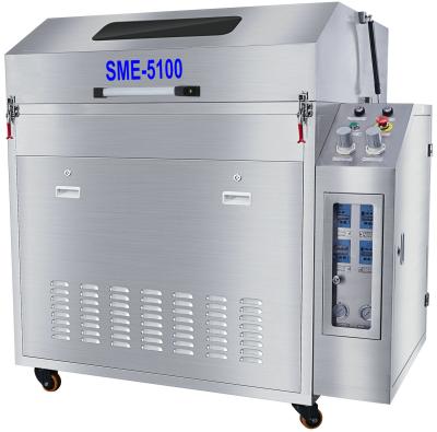 China SME 5100 Solvent Washing Machine 50L Solvent Tank CE UL Pneumatic Tray Cleaning Machine for sale