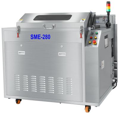 China 900mm long ink printer sgueegee ink and silver residual automatic cleaning machine for sale