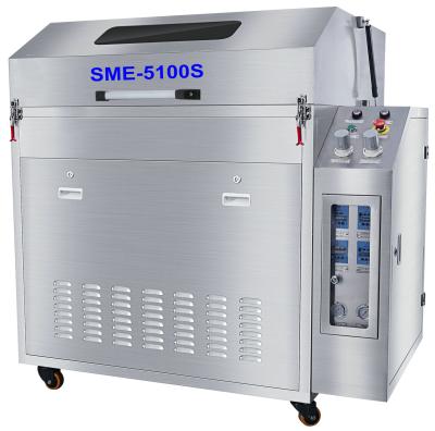 China Máquina de eliminación automática y neumática de la capa conformal de espray de la limpieza para las plataformas conformales en venta