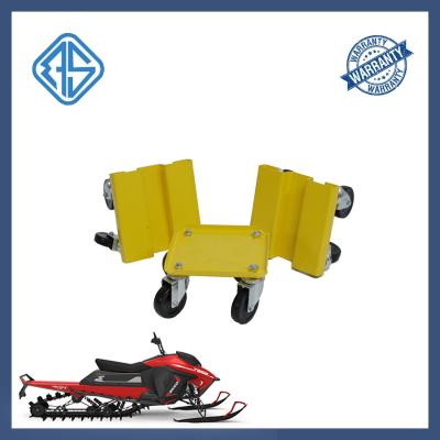 China OEM Rubber Pads Snowmobile Flat Dollies Garages Heavy Duty Snowmobile Dolly for sale