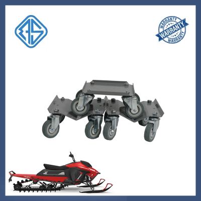 China Grey 1500 Lbs Snowmobile Moving Cart Dolly  Anti-Skid Pad Easy Steering for sale