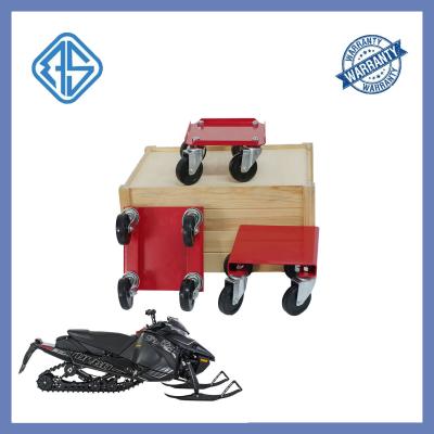 China Alloy Steel Coating Vehicle Dolly Wheel Sure Grip Snowmobile Ski Dollies Bind Belt Type for sale