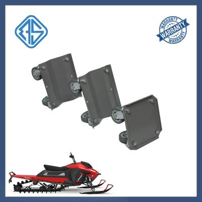 China Alloy Steel Ski Dolly Set Motorcycles Snowmobile Cart Dolly Solid Rubber Wheel for sale