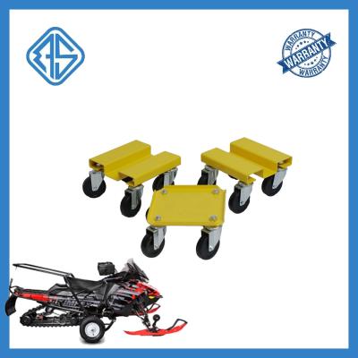 China OEM Yellow Snowmobile Ski Dolly Set 1500 Pounds  Furniture Movers for sale