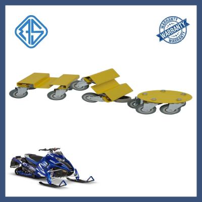 China Heavy Duty 1500LBS Snowmobile Dolly Set 3 Pieces Snowmobile Moving Wheels for sale