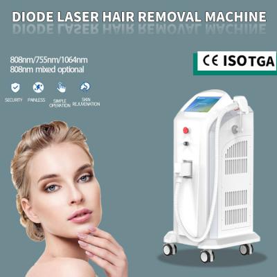 China Diode 808nm Laser Hair Removal Machine Permanent Type 1 Year Warranty for sale