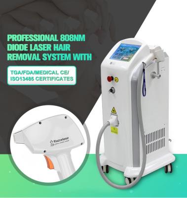 China Full Body 808nm Diode Laser Hair Removal Device Pain Free 40kg for sale