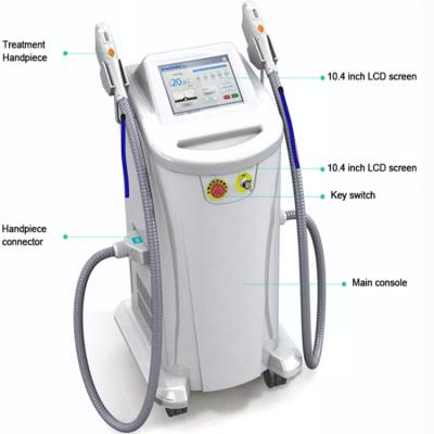 China IPL Laser Hair Removal Machine , 480nm-1200nm Skin Rejuvenation Beauty Equipment for sale