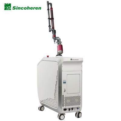 China Man Medical Q Switched ND Yag Laser Tattoo Removal Machine Stationary Style for sale