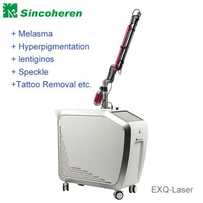 China Q Switch ND YAG Laser System , FDA Approved Tattoo Removal Machine for sale