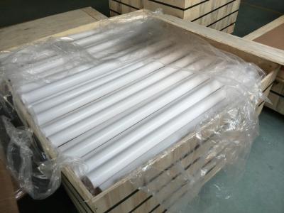 China Virgin ptfe rod bar white plastic rod chemical resistant FDA food safe lubricat rod for sale