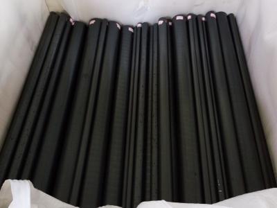 China Recycle ptfe graphite rod ptfe carbon rod bar stock black plastic rod chemical resistant ptfe bar for sale
