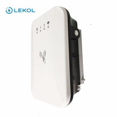 China Agents Need Wall Box EV Charger 16A Current Switchable SAE J1772 Level 2 Charger for sale