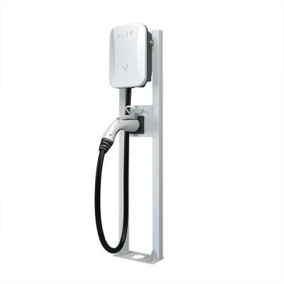 China CE Approved EV Electric Vehicle Wall Charger OCPP 7kw Single Gun Priced for sale