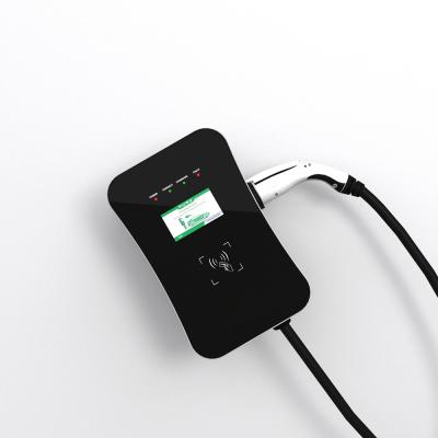 China Commercial Car Charging Points IP54 With Phone APP Type 2 Ac Charger for sale