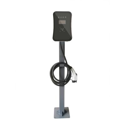 China Lan Electric Car 22kw Wall Box Ev Charger 3 Phase for sale