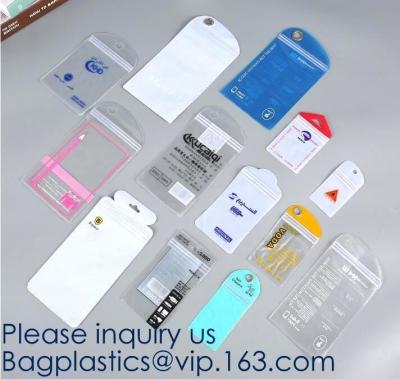 China Self Sealing PVC Plastic Zip Lock Bag Thick Clear Zip lockk Earrings Jewelry Bag Packaging Storage Bags bagease bagplastic for sale