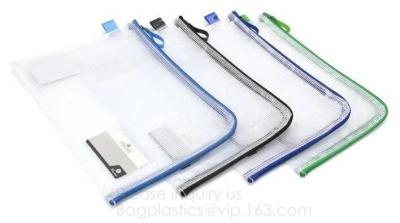 China Fashion Zipper Mesh File Case Document Bag,Zipper Portable File Folders Bag Letter Size,Zipper Document Pouch File Bag F for sale