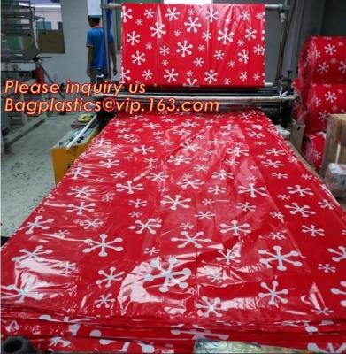 China giant new year fashion gift bag for packing presents,35''x25'' Santa sack fabric giant Christmas gift lucky bag in bulk for sale