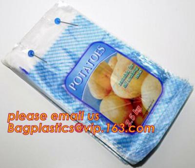China China supply clear food grade poly wicket bags ice bags bread bags with printing,food grade Poly wicket bags bagease pac for sale
