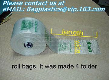 China Supermarket Shopping Fresh Fruit Vegetable Packaging Plastic Bag On Roll Polythene Bags, Ldpe Bags, Hdpe Bags, Food Serv for sale