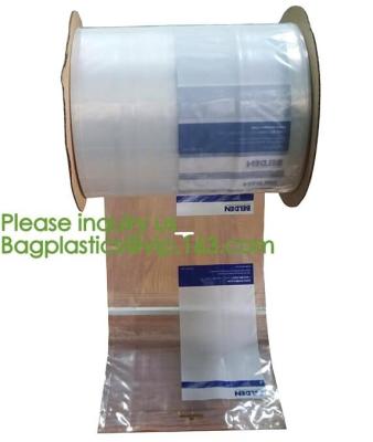 China Pre-Opened Bags For Automated Packaging Equipment, Pre Perforated Preopened Polybag Auto Bag On A Roll for sale