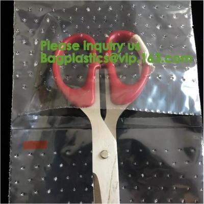 China Mircoperforated auto bags, microperforation preopened bags,Poly Flat Bag Anti Static VCI Anti-dust Bag For Automobile Pa for sale