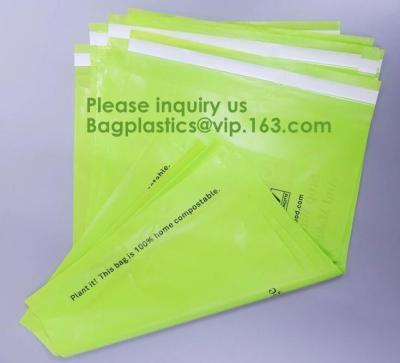 China Cornstarch made biodegradable compostable shipping plastic mailing bag custom bubble mailer poly mailers bagease bagplas for sale