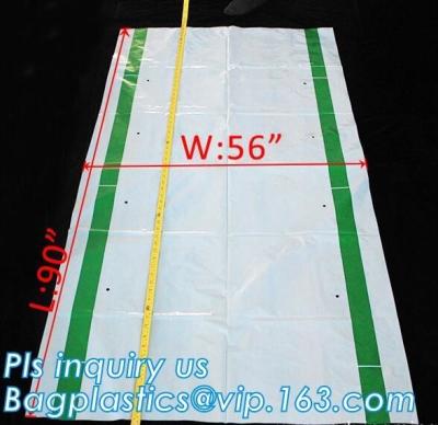 China Gusseted Side/Square Bottom Pallet Bags PE Pallet Covers, Giant Black Opaque Poly Bag Pallet Covers and Liners, vinyl co for sale