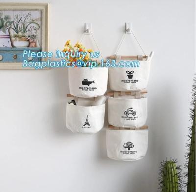 China wholesale prices for canvas bag with rope handles for accessaries collections, hanging bags,Rational Construction Gracef for sale