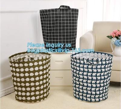 China Woven Storage Baskets Handmade Custom Color New Design Cotton Rope Basket,collapsible canvas storage basket,laundry bags for sale
