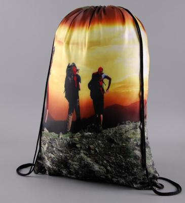 China Custom Drawstring Bag/ Promotional drawstring backpack/Polyester Drawstring Bag,Custom 190T 210T 210d polyester backpack for sale