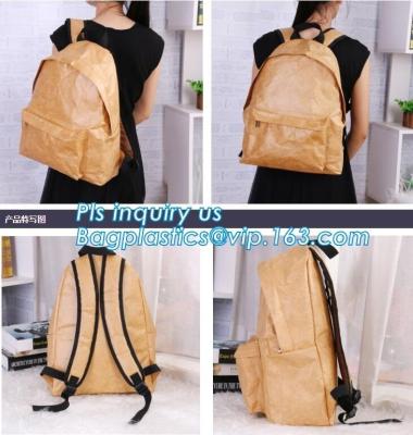Chine Tyvek Material Anti Theft Travel Sequin School Girls Ladies Women Foldable Backpack Bag Waterproof,Tyvek paper tote bag, à vendre
