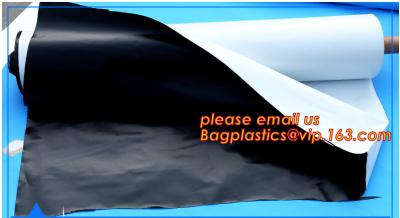 China 20 micron white black plastic mulch film UV stabilized anti weed white or silver mulching film for agriculture use BAGEA for sale
