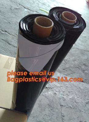 China Custom biodegradable agriculture plastic mulch film,tubular roll with black colour for agricultural mulch film BAGEASE for sale