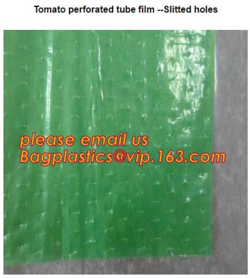 China Perforated Black Agricultural Mulch Film for Weed Control Membrane,Pre-stretch Perforated UV Resistant Agriculture Film for sale