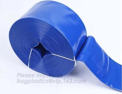 China Pvc Spiral Flexible Layflat Hose,High Flexibility Pvc Flexible Water Layflat Hose,Fiber Spring Layflat Hose, bagease pac for sale