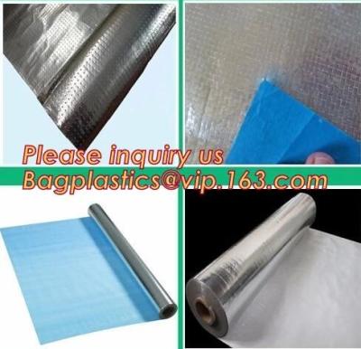 China professional woven cloth fabric braided thermal insulation material for house,Tarpaulin Laminated Aluminum Foil material for sale