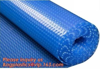China Customized PE Bubble Solar Pool Cover Insulated Swimming Pool Cover Film,USA Europe Popular Swimming Solar Bubble Pool C for sale