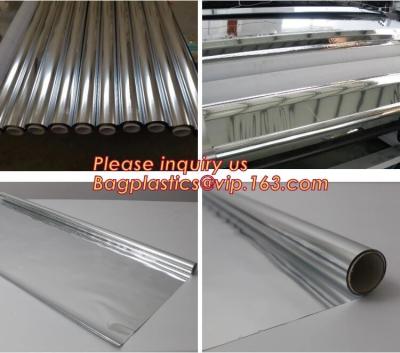 China Thermal Insulation reflective aluminium metalized pet film for package or agriculture,Metallized PET /PE coated Film PET for sale