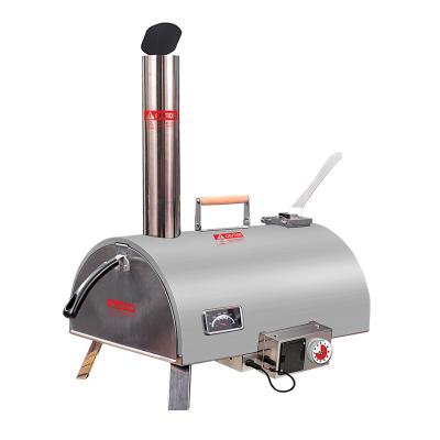 China Automatic Rotating Outdoor Pizza Maker Oven For Authentic Stone Baked Pizzas for sale