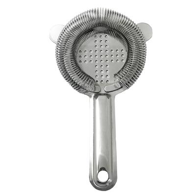 China Multipurpose Tool ss304 Bar Cocktail Strainer Food Grade Test Certificates for sale