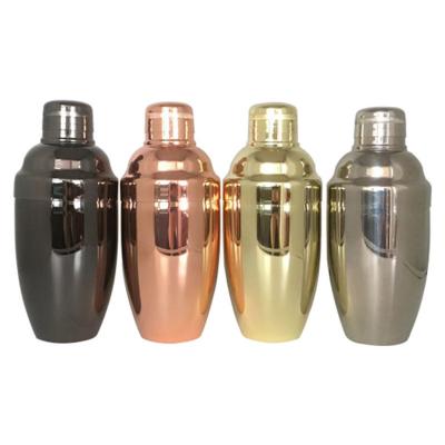 China Food Grade Stainless Steel Bartender Tools Cocktail Shaker For Bar Party for sale