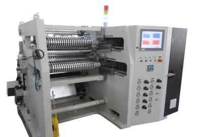 China Máquina blanca de Rewinder de la cortadora del micrón 650m m de DSC 2 en venta