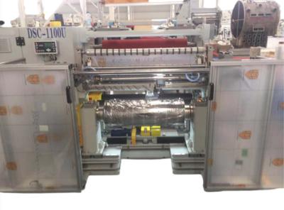 China Máquina de Rewinder de la cortadora del micrón 200V de la velocidad 15, máquina el rebobinar de la película de estiramiento en venta