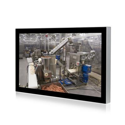 China 24 Inch HMI Touch Screen Panel Waterproof Industrial HMI Panel PC 4G RAM 32G SSD for sale