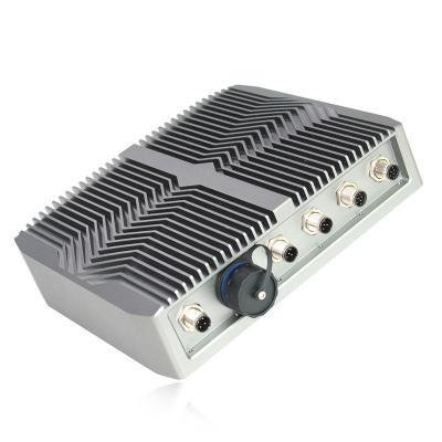 China Fanless IP65 8th Gen I3 I5 I7 Industrial Embedded Box PC With RJ45 for sale