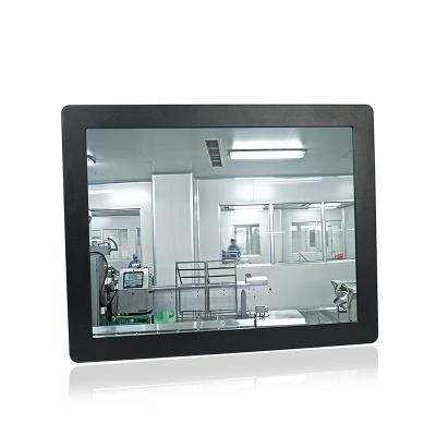 China Gray 4G DDR4 Industrial Touch Screen Pc , I7-8665U Dual Core Touch Panel Computer for sale